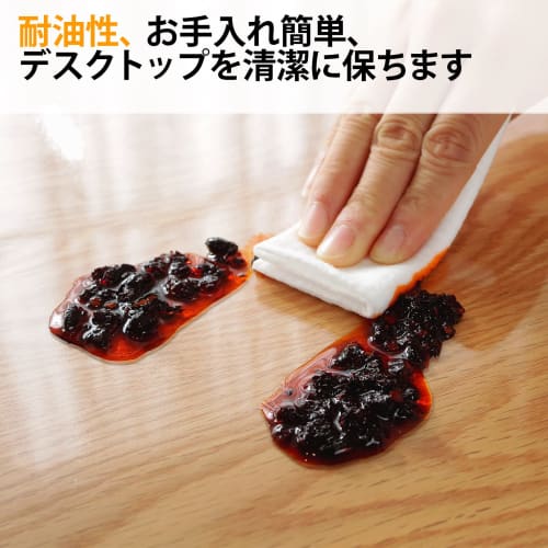 Yueboa Transparent Tablecloth, 75x120cm, 1.5mm Thick PVC Table Mat, Clear Vinyl, Odorless PVC Desk Mat, Table Cover, Shrink-Free, Waterproof, Stain-Re