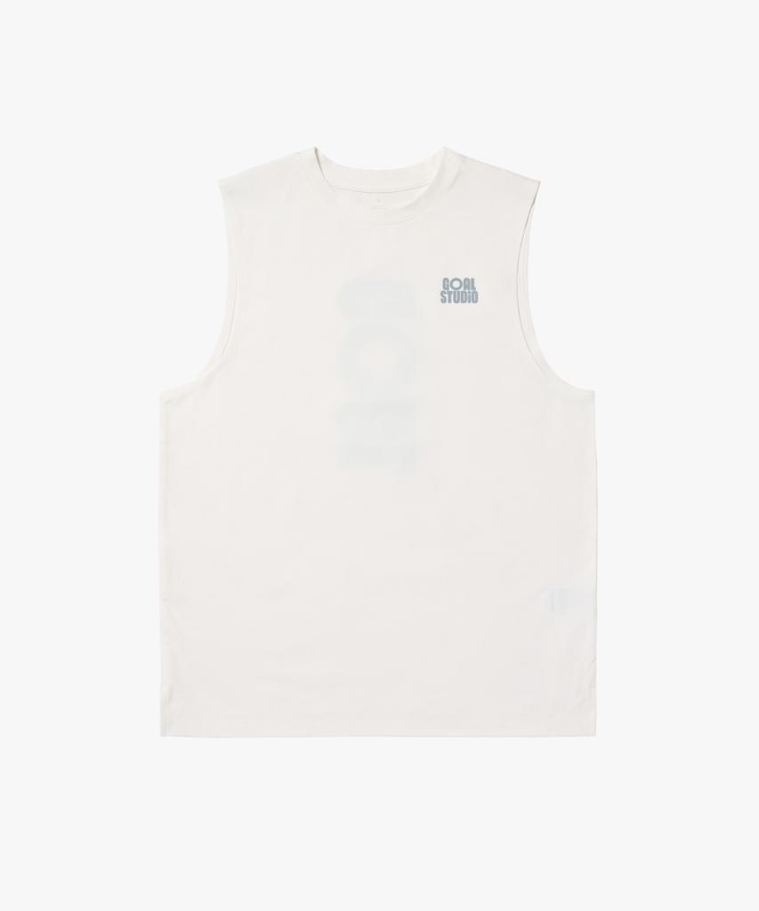 GOALSTUDIO Ms Air Dry Sleeveless-White