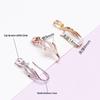 925 Sterling Silver Jadeite Crystal Pendant Buckle with Free Shipping