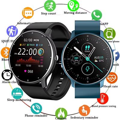 2025 New ZL02D Smart Watch Women Men Sport Fitness Smartwatch Waterproof Sleep Heart Rate Monitor Watches Bluetooth for Ios Android