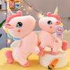 Plush Unicorn Toy Kids Birthday Gift Soft Stuffed Animal Pillow 32-75cm PP Cotton Filled