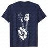 Funny Electric Bass Guitar Tee Oneck Graphic Tops Streetwear Short Sleeve Music Hip Hop Rock Musician Guitarist Streetwear Tee