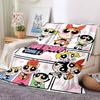 1pc Powerpuff Girls Blanket Soft All Season Throw with Vibrant Design, Perfect for Home, Travel, and Gifts, Ideal for Naps and Camping