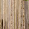 Door String Curtain Decorative Wall Panel Room Divider Fringe Curtain Tassel Screen Blind for Home Office Bedroom Living Room Wedding