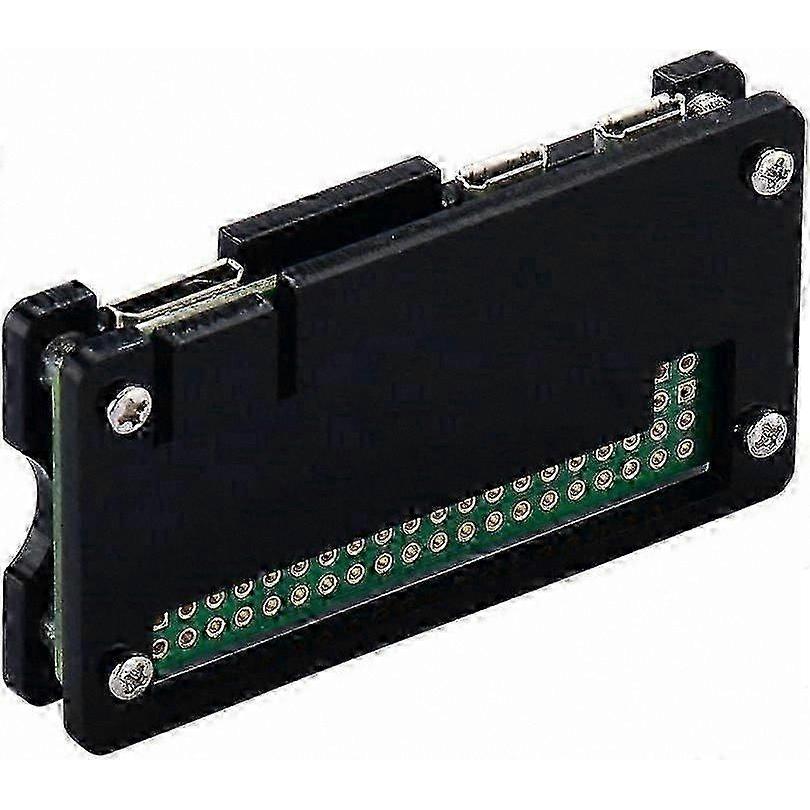 Raspberry Pi Zero 2 W/Zero W Starter Kit with Acrylic Case, GPIO Header, HDMI Adapter, OTG Cable