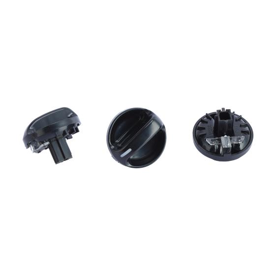 3Pcs Air Conditioner Switch Car Styling Sturdy Compact Air Conditioning Heat Control Knob