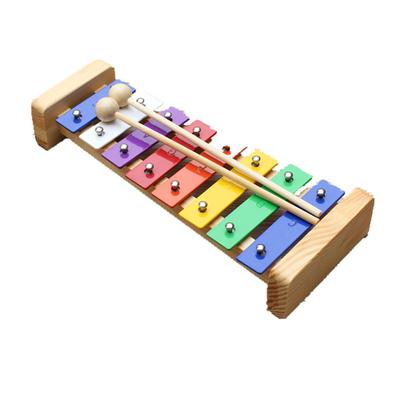 8 Töne Xylophon Kinderspielzeug Bildungsentwicklung Musikalisches Perkussionsinstrument Aluminiumplatte für