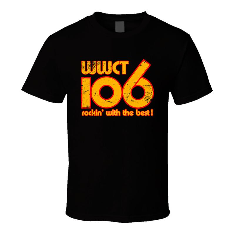 Wwct Rock 106 Peoria Radio T Shirt S разноцветный