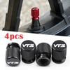 4Pcs VTS Custom LOGO Car Wheel Tire Valve Caps Airdust Covers For C3 C4 C5 Berlingo Elysee Quatre Saxo C4L Xsara Picasso