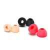 HiFiGo SeeAudio X Zeos Render Earbuds with Memory Foam Silicone Eartips for Comfort and Isolation in-Ear Monitor Earphones (Red-L (3 Pairs))