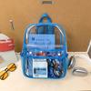 Transparent Exquisite PVC Fashion Backpacks Waterproof Durable Daily Commute School Bags hot sale Students Versatile Backpacks