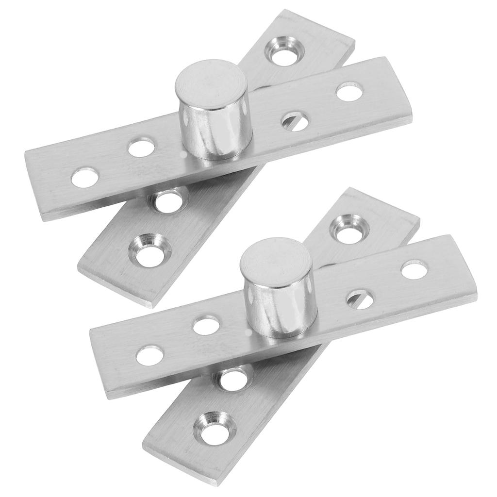 2 Pcs Hidden Door Hinge System Centre Pivot Hinges Concealed Shaft Central Cabinet