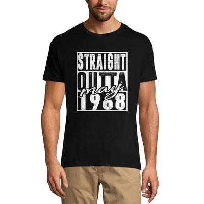 Men's Vintage T-Shirt Straight Outta May 1968 - Gift for 52nd Birthday
