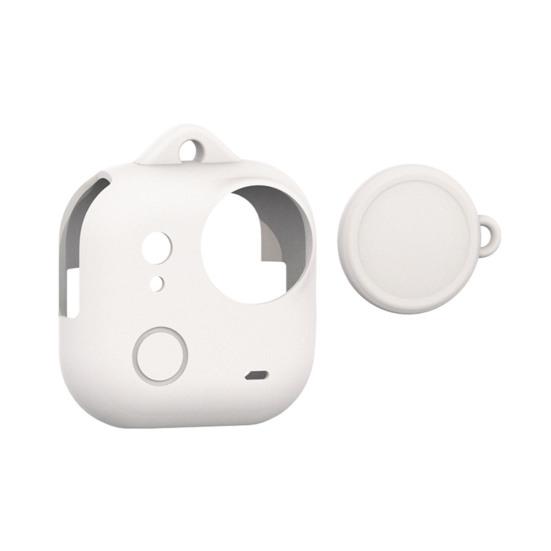 Silicone Protective Case for Insta360 GO Ultra Shockproof Action Camera Protector Cover Skin Shell with Lens Cap Sports Camera Accessories