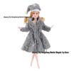 2025 New Barbie 11-inch Fashion Christmas Dress-up Set: Skirt & Hat