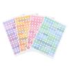 4 Sheets Alphabet Planner Journal Decorations Sticker Stationery