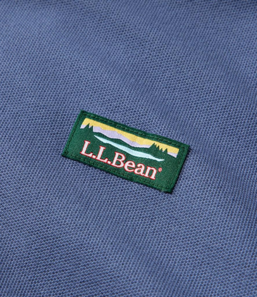 Japanische Passform Premium Double L Polo Lang mit Katahdin-Logo 1000293043 L.L.Bean Herrenhemd, Ärmel, Etikett, XXL, Weiß,