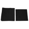 50PCS Window Glass Cleaning Cloth Thickened Mirror Cleaning Towels For Rv Yacht Black