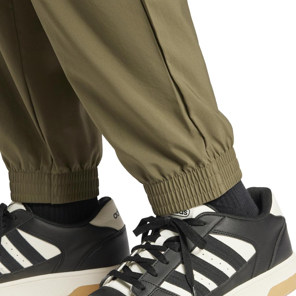 Adidas Essentials SL Cargo Woven Olive Size L Pants, Men's KRG21, Strata/Black (JD1824),