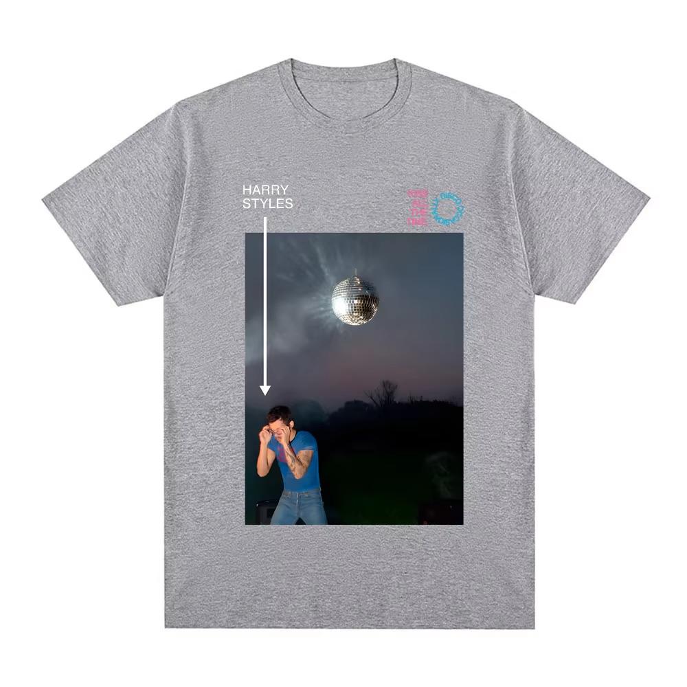 2026 Neues Album Kiss All The Time T-Shirt Sänger HarryStyle Grafikdruck Hip Hop Baumwolle T-Shirt Unisex Hochwertige Oberteile