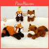 Raccoon Plush Fox Toy Cartoon Animal Stuffed Doll Room Decoration Gift Kids