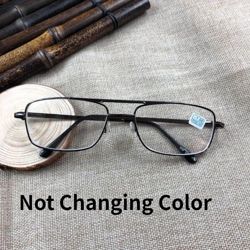 

Очки для пресбиопии от 1,0 до 4,0 фотохромные двухлучевые металлические оправы можно использовать как солнцезащитные очки 2.0 серый