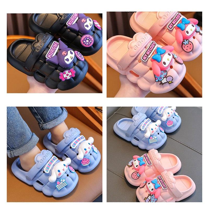 Lovely Pvc Slides For Girls Sanrio Themed