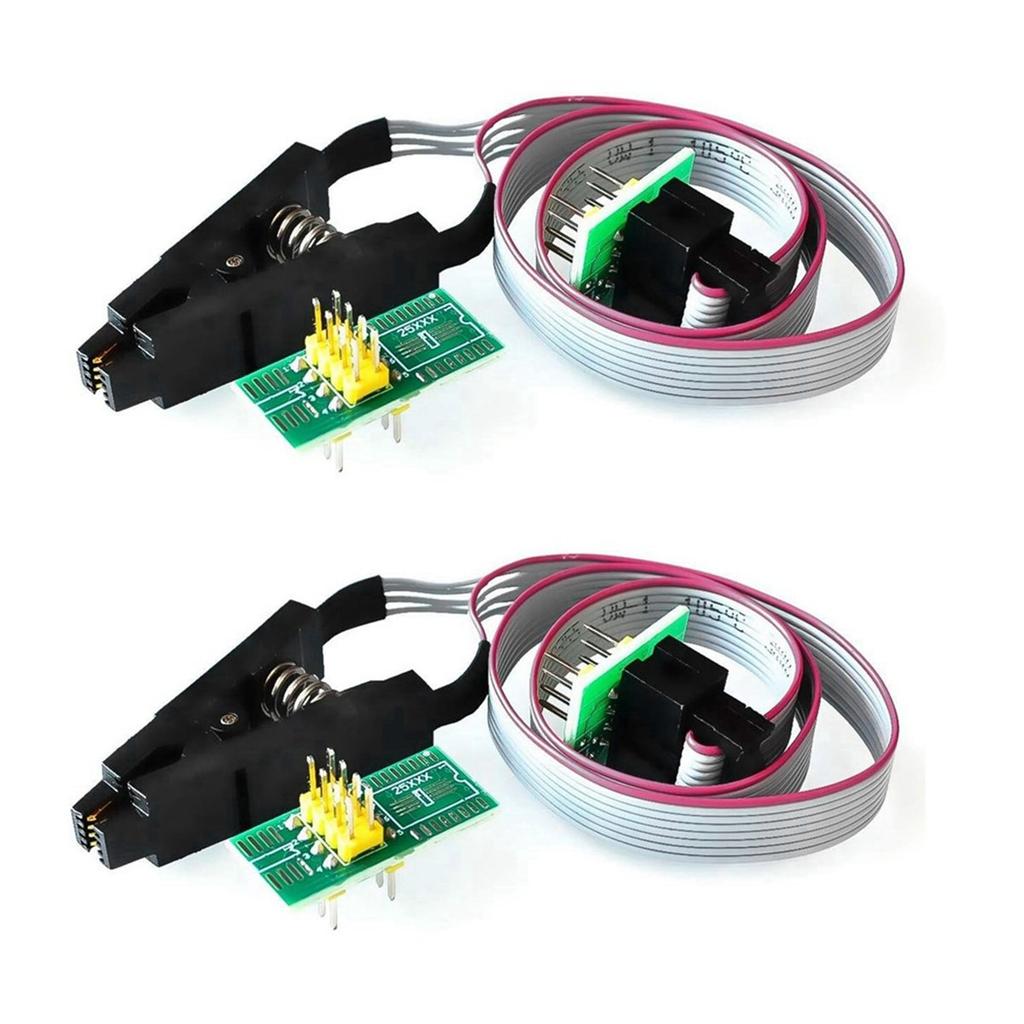 BHBL Programmer Test Clip SOP8 Clip Wide and Narrow Body 8-Pin Universal Clip Adapter Clip IC Socket Burning Chip Clip