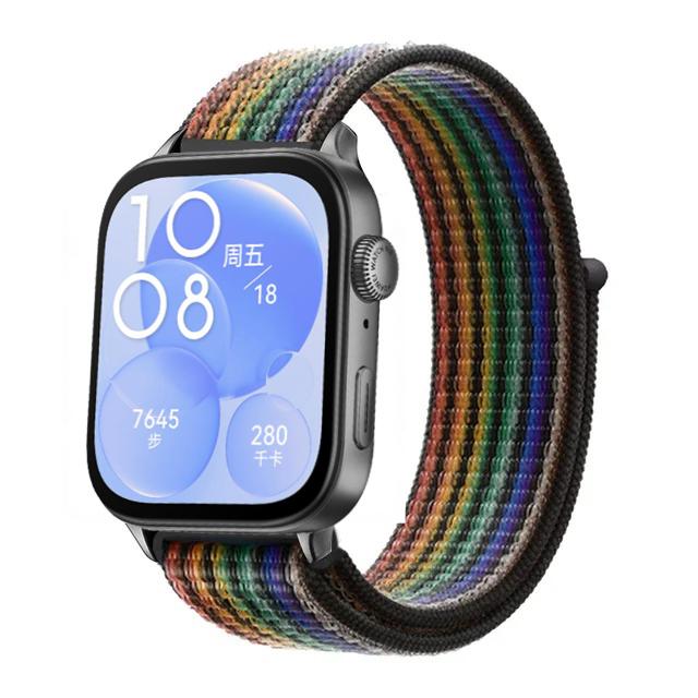 Nylon Loop Strap For Huawei Watch Fit 4 Pro Sports Wristband Breathable Replacement Wristband Huawei Watch Fit 3/4 Accessories