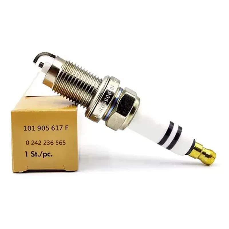 4/6PCS 101905617C 0242236565 Spark Plug For VW Caddy/Golf 5 6/Jetta A6/Polo 4/Polo 5 For Seat Altea/Cordoba/Ibiza/Leon/Toledo