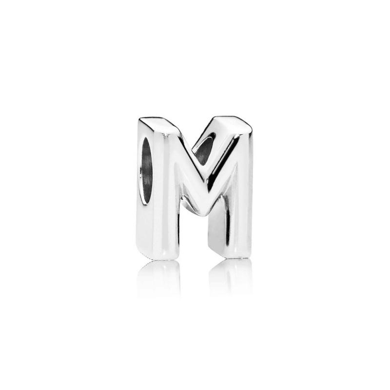 Classic 26 letters A-Z Copper Metal Bead Components Ideal Designed For Authentic Original beaded bracelets necklaces, Ideal Designed For High Quality