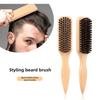 Wood Boar Bristle Hair Brush Backcombing Design Sleek Ponytail Brush  Hair Care