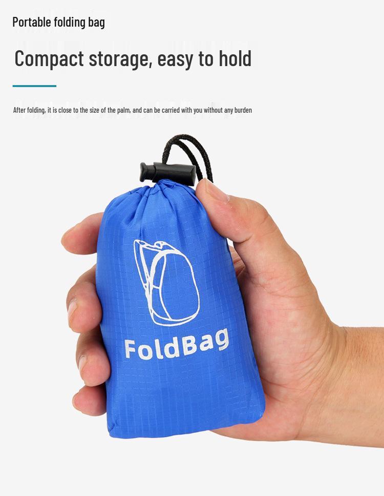 Unisex Ultralight Foldable Travel Backpack with Custom Logo