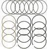 Engine Piston Ring Set Standard Fits for Subaru 2.5L H4 DOHC 2011-2015 12033AC240, 12033AC390