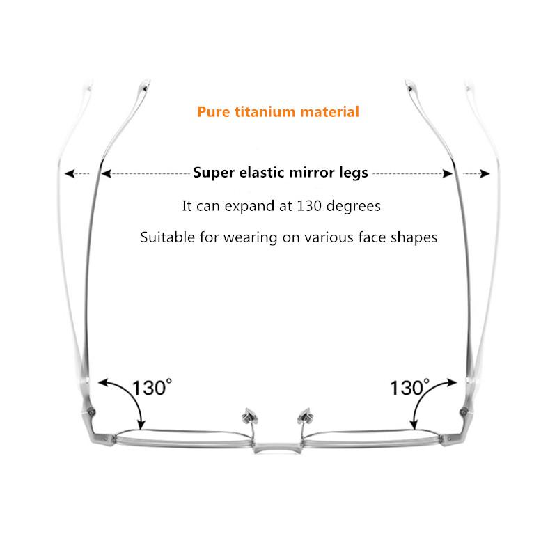 2025 New Optical Glasses Frame Men Women Korea Eyeglass Frames ABA Titanium Eyewear Retro Prescription Myopia Eyeglasses Reading