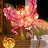 Handmade Mid-Autumn Festival Butterfly Lantern Chinese Style Light-Up Butterfly Lantern  Kids