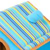 Winter Pet Bed House with Removable Pad Washable Cute Comfortable Warm Pet Bed House for Dogs and Cats Blue