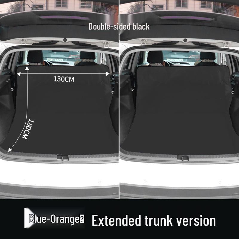 Pet-Proof Car Seat & Trunk Mat - Dirt, Hair, Urine & Stain Resistant with Thick Coating