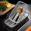 Stainless Steel Utensil Drainer and Storage Basket