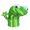 3D Printed Lizard Ornament Funny Lizard Meme Figurine Desktop Green Lizard Fidget Toy for Home Office Decor Festival Gift