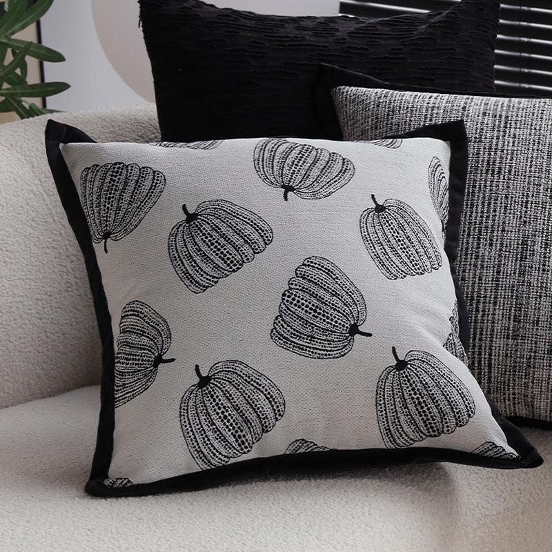 Milk Coffee Color Pillowcase French Cream Style Sofa Pillow Living Room Cushion Bay Window Decorative Cushion