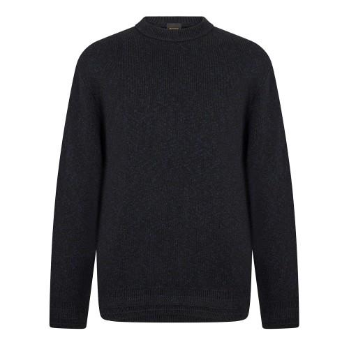 BOSS Mens Kokoage Ribbed Regular Jumper