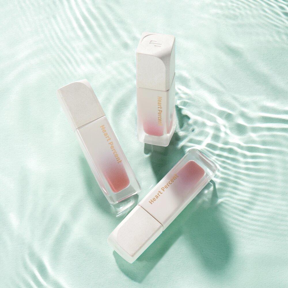 Heart Percent Dot On Mood Pure Glow Tint 03 Nudy Orange