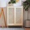 VidaXL Lattice Cabinet Doors 2 Pcs 39.5x99 Cm Solid Pine 372796