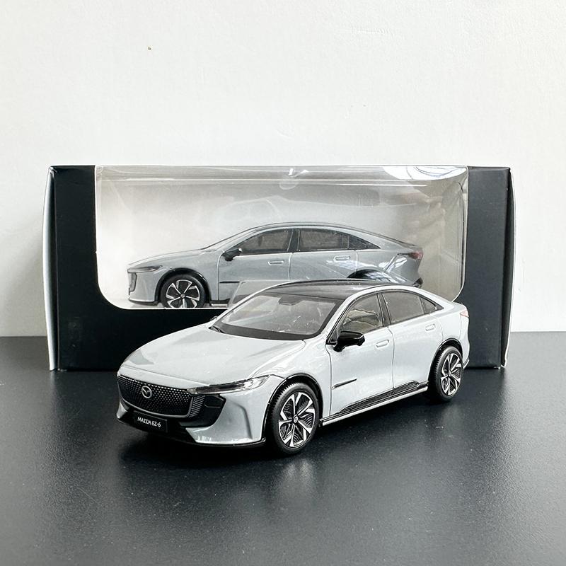 

1:43 Mazda EZ6 EZ-6 Литые модели автомобилей и игрушечные транспортные средства из сплава Модель автомобиля Масштабная миниатюрная модель автомобиля Для детей серый