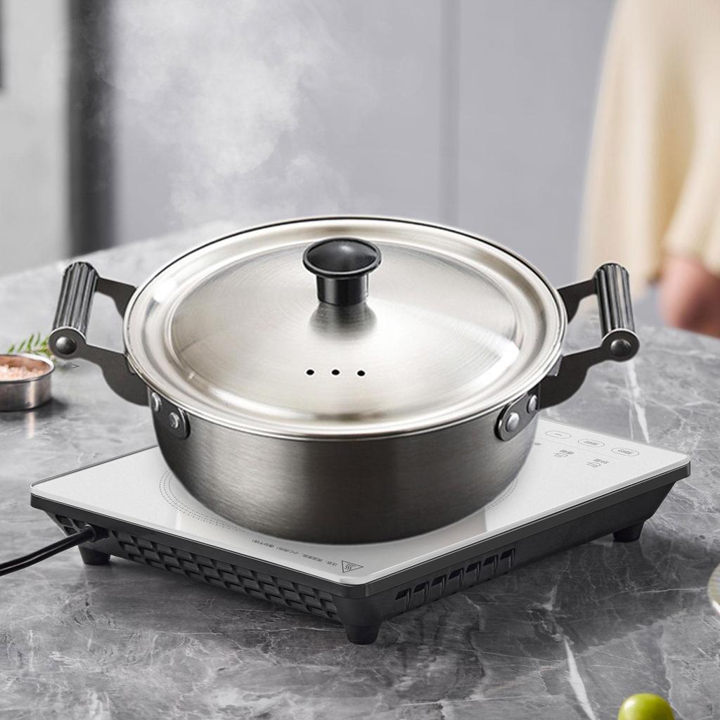 Korea Ramen Pot Induction Cooker Practical Household Korean Instant Noodle Stockpot for Camping
