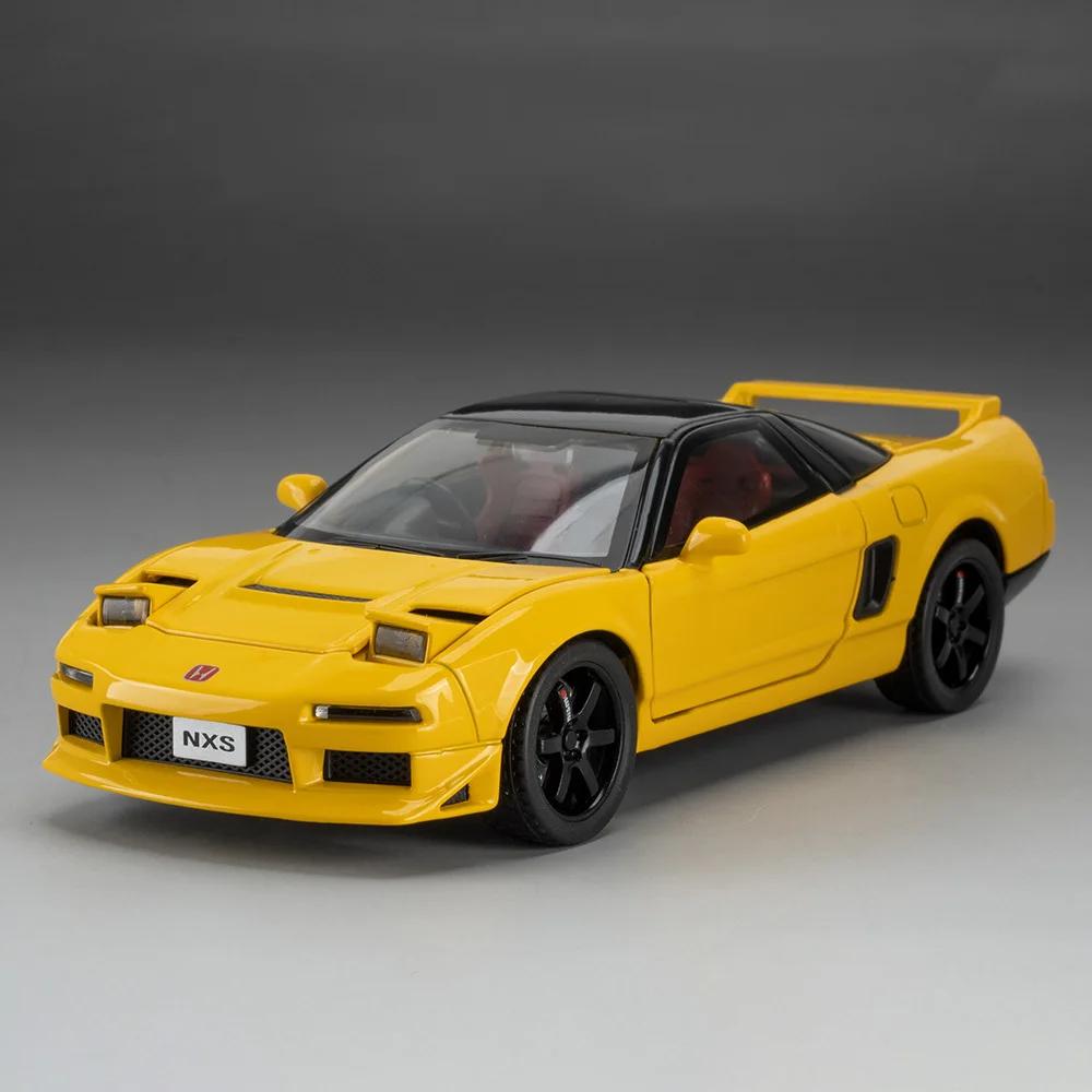 1:32 NSX Lancer Evolution IX Sportwagen Modell Spielzeug Miniaturfahrzeug Legierung Diecast Türen öffnen Stoßdämpfung Hobby Geschenke