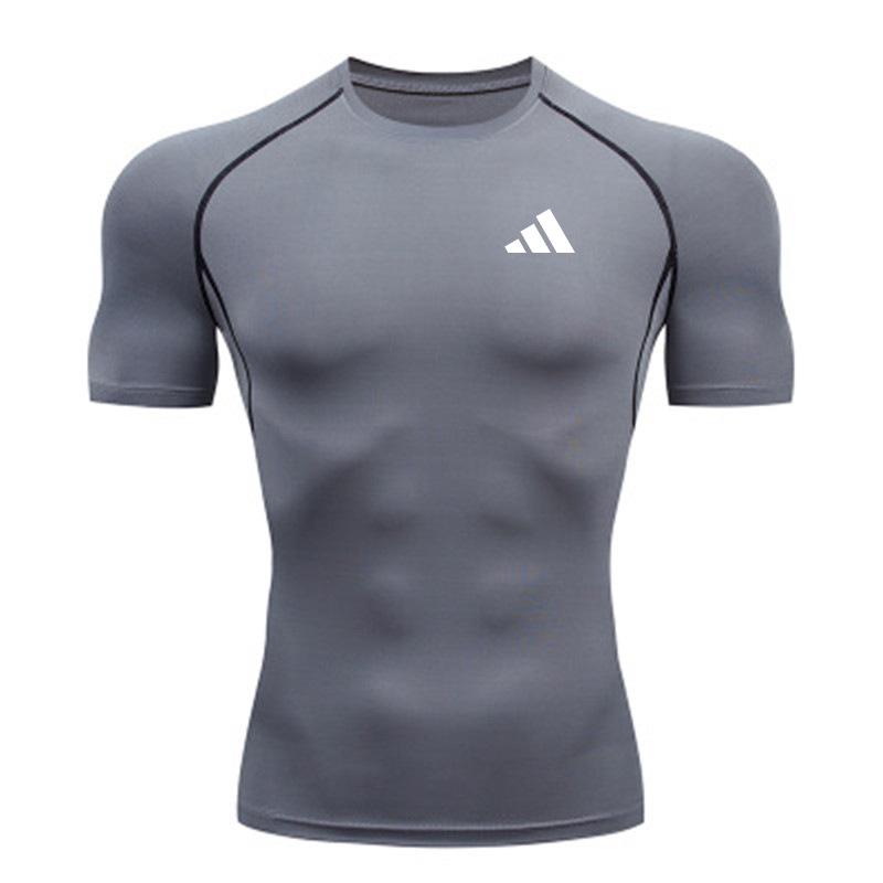 Camiseta de Compresión Anime Gimnasio Secado Rápido para Hombre Y2K
