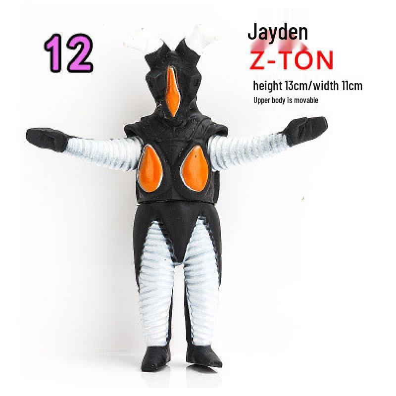 New Blazer Monster Soft Vinyl Action Figure - Articulated Children's Toy, Full Series
