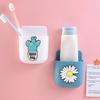 Cartoon Wall Mounted Organizer Storage Box Remote Control Mounted Mobile Phone Plug Holder Stand Wall Charging Multifunctio
